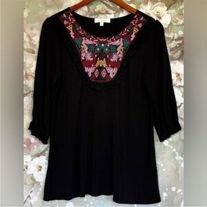 Boho Embroidered blouse